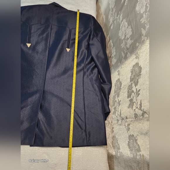 CAWBOY SUIT L MEN'S NAVY BLUE - Picture 6 of 16